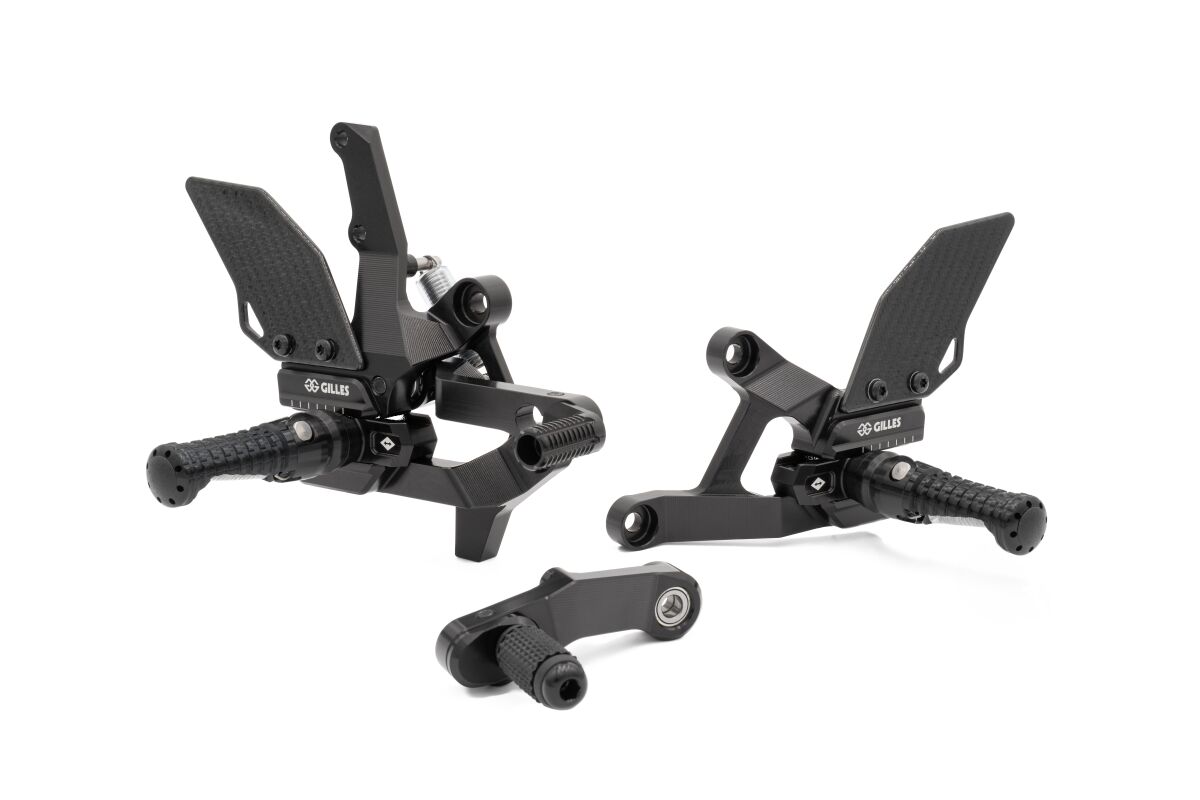 GILLES TOOLING VCR38GT2-BM01-B KIT PEDANE ARRETRATE REGOLABILI VCR38GT BMW M 1000 XR ABS 20>26
