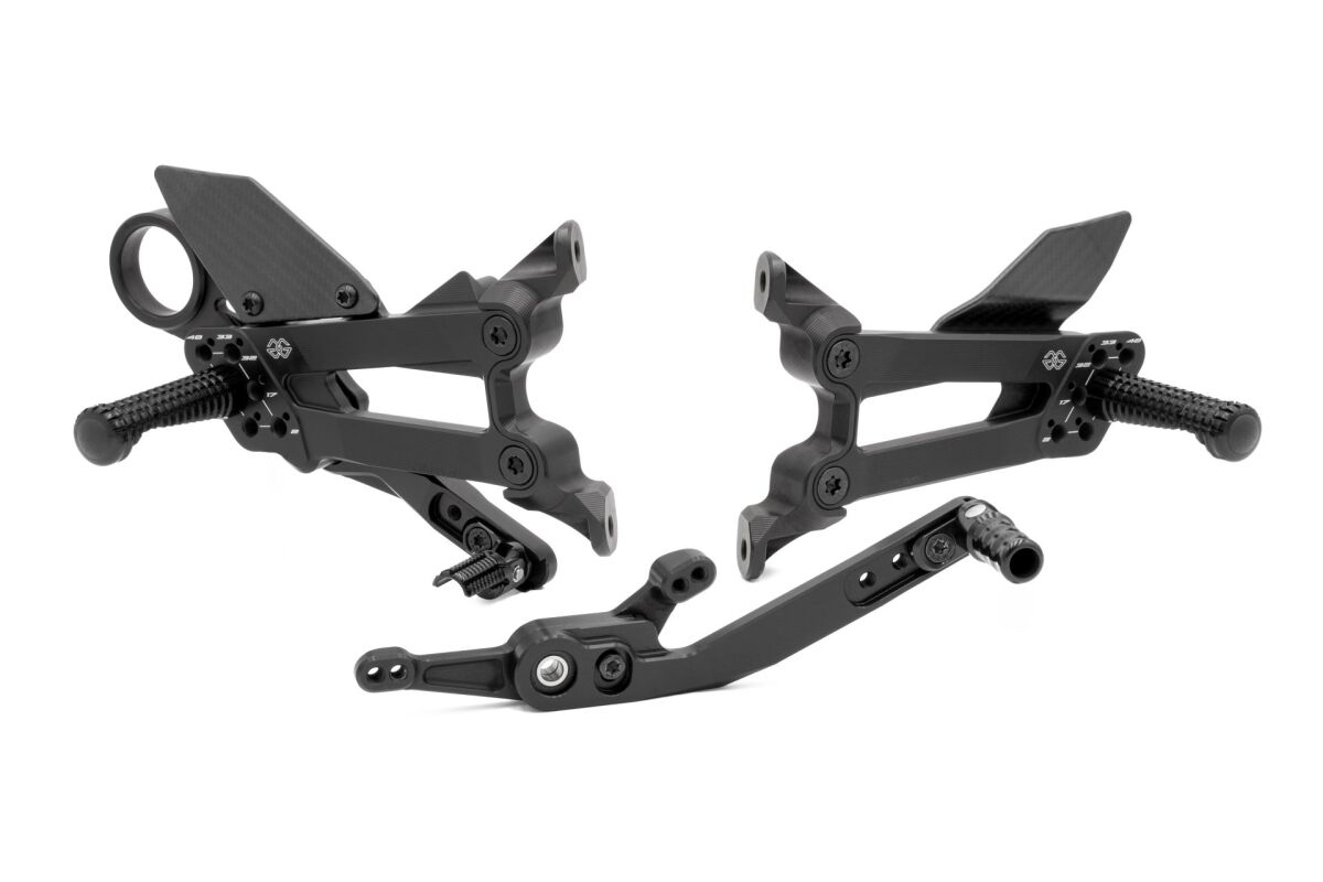 GILLES TOOLING FXR2-BM01-BD KIT PEDANE REGOLABILI FXR BMW M 1000 RR ABS 19>26