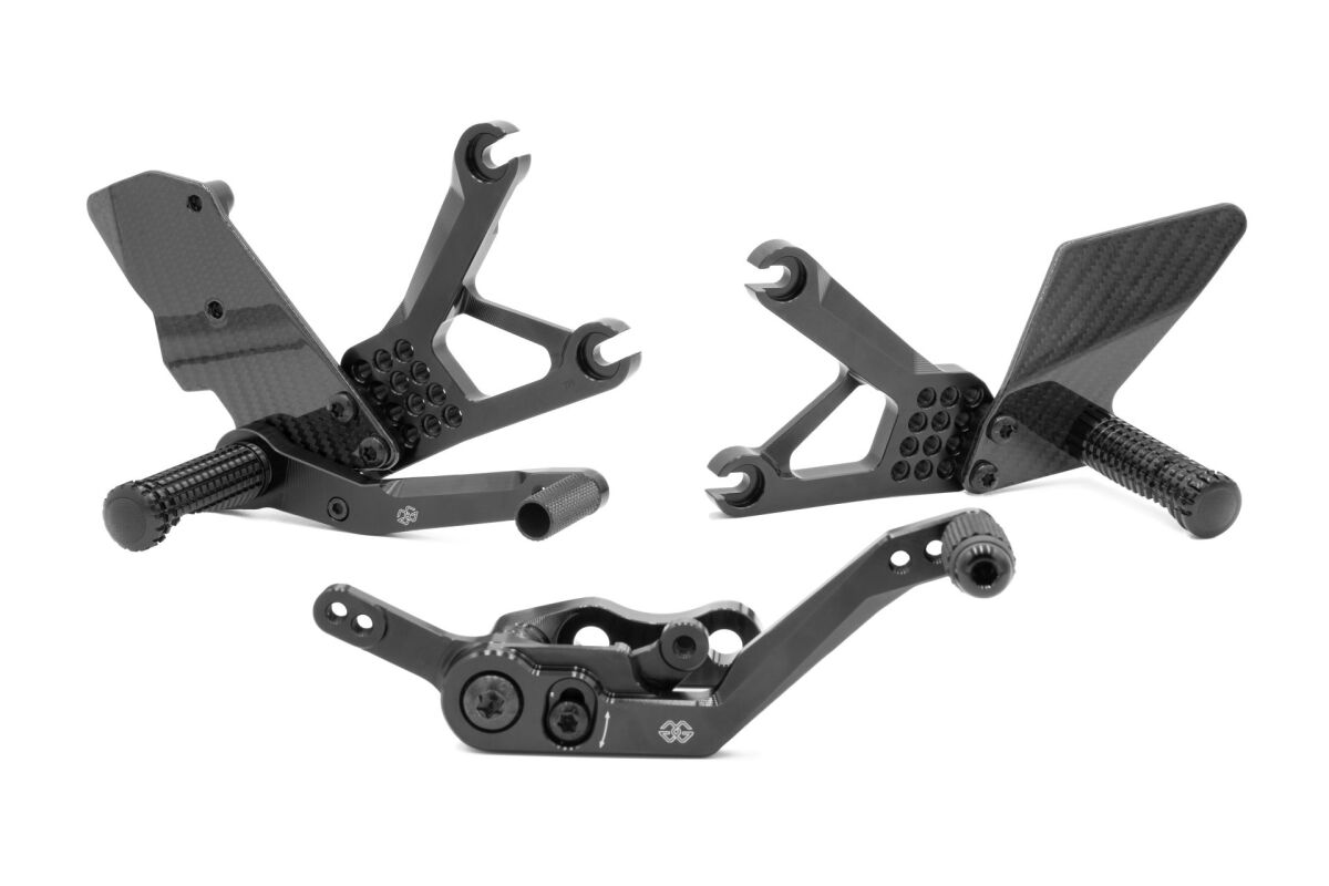 GILLES TOOLING AS31GT3-Y13-B KIT PEDANE ARRETRATE REGOLABILI AS31GT3 YAMAHA YZF-R1 1000 ABS 15>25