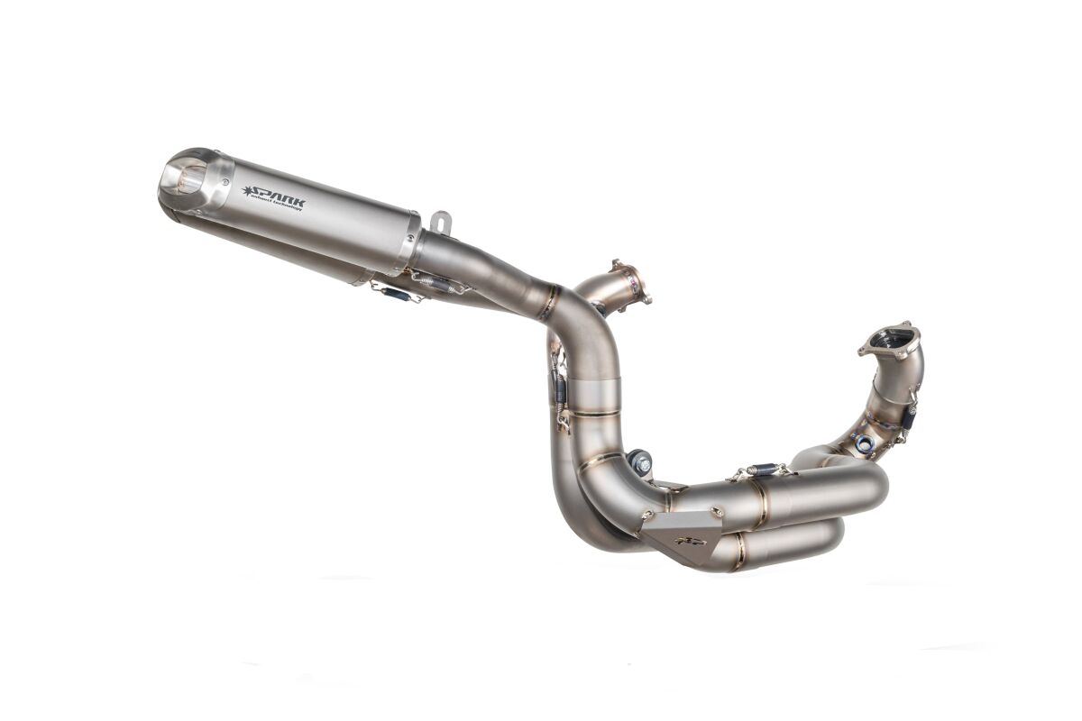 SPARK GDU8836T SCARICO COMPLETO RECTANGULAR UNDERSEAT DUCATI PANIGALE V2 955 TB ABS Bayliss Edition 16>24