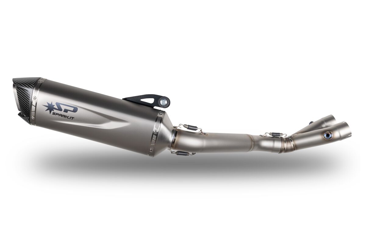 SPARK GYA8859T SCARICO COMPLETO 2in1 3/4 titanio FORCE EVO YAMAHA YZF-R1 1000 ABS 15>23