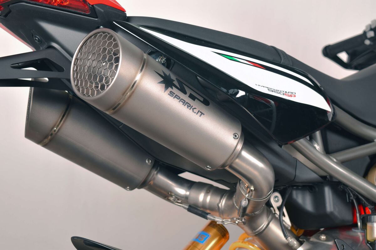 SPARK GDU1808TOM SILENZIATORE Slip-On GRID-O DUCATI HYPERMOTARD 950 ABS 19>24