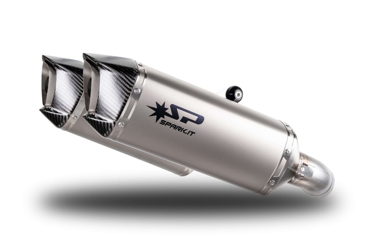 SPARK GDU1809TOM SILENZIATORI slip-on FORCE EVO DUCATI HYPERMOTARD 698 ABS Mono RVE 24>25