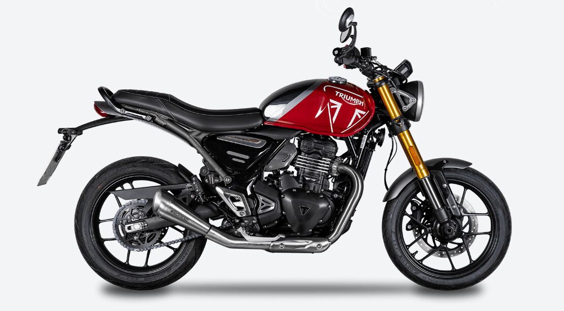 SPARK GTR0601IOM SILENZIATORE slip-on Evo V TRIUMPH SPEED 400 ABS 24>26