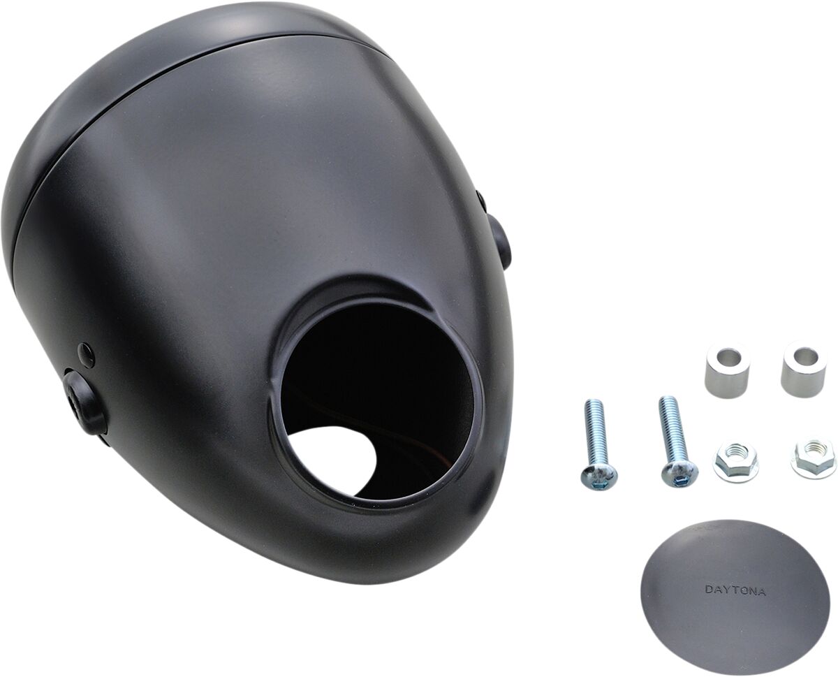 DAYTONA 87357 Fari Vintage Nero foro per montaggio di tachimetro Ø 60 mm BMW SWM KTM