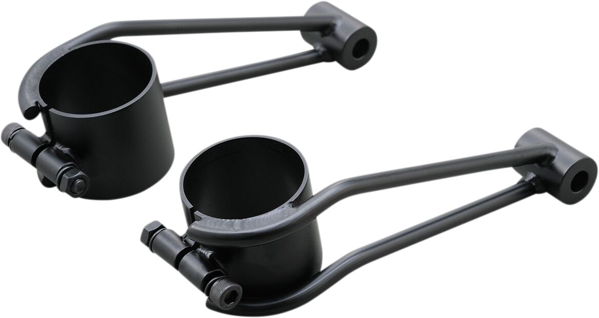 DAYTONA 86942 Staffa di montaggio faro anteriore nero forcella 41 mm MOTO STRADA NAKED CUSTOM