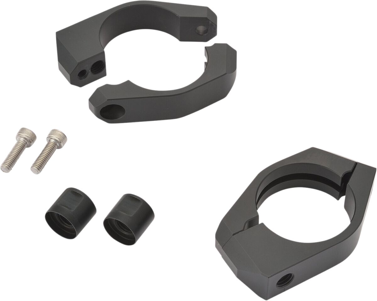 DAYTONA 89856 STAFFA MONTAGGIO INDICATORI DIREZIONE Nero fascetta forcella 39 mmMOTO STRADA CUSTOM NAKED