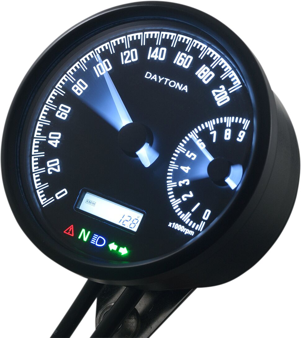 DAYTONA 89364 STRUMENTAZIONE TACHIMETRO Nero DUCATI APRILIA HONDA