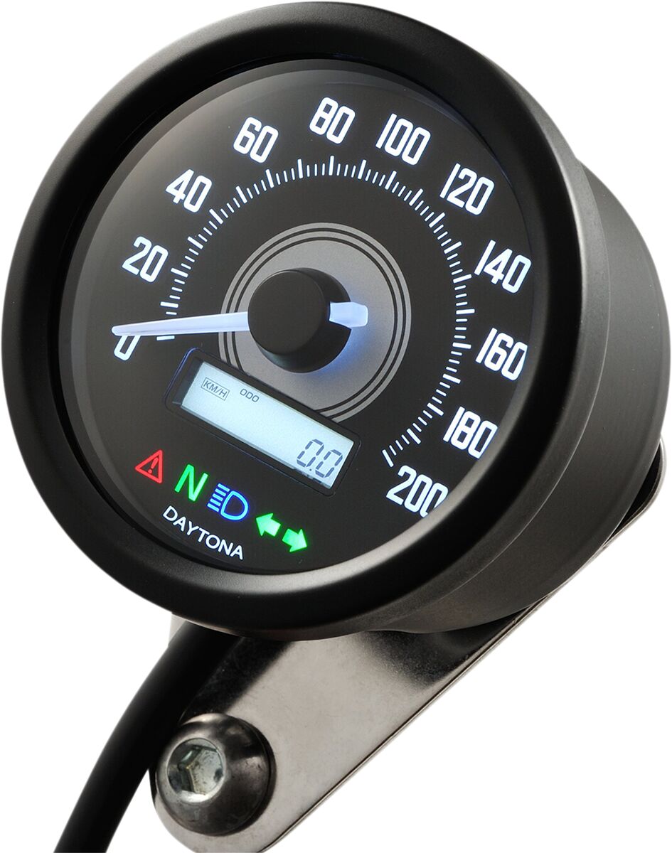 DAYTONA 88642 STRUMENTAZIONE TACHIMETRO Nero KAWASAKI HONDA YAMAHA