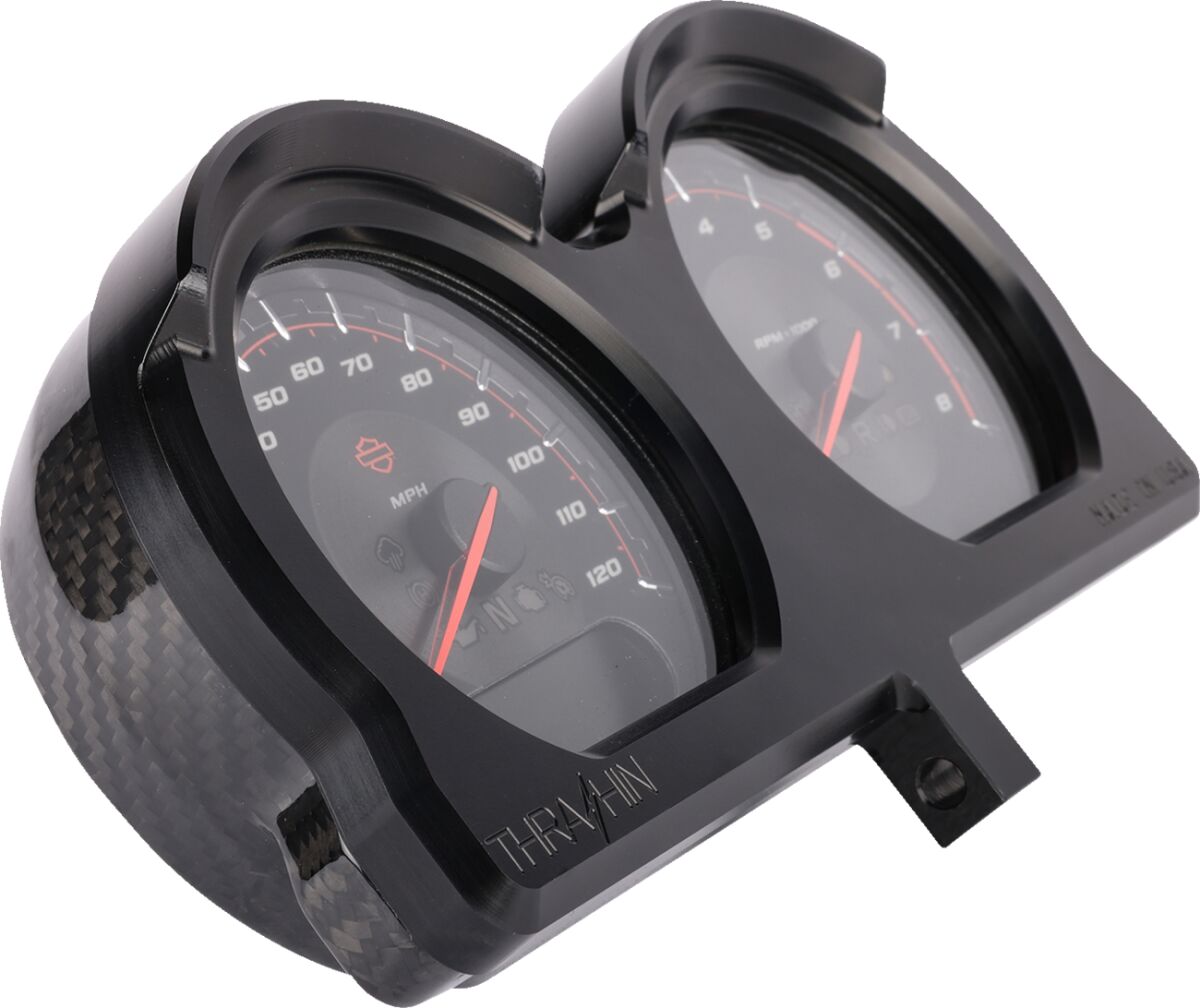 THRASHIN SUPPLY TSC-2707-1 Kit di riposizionamento indicatore Harley Davidson	FLTRXSTSE 1977 ABS	Road Glide 21 15>26