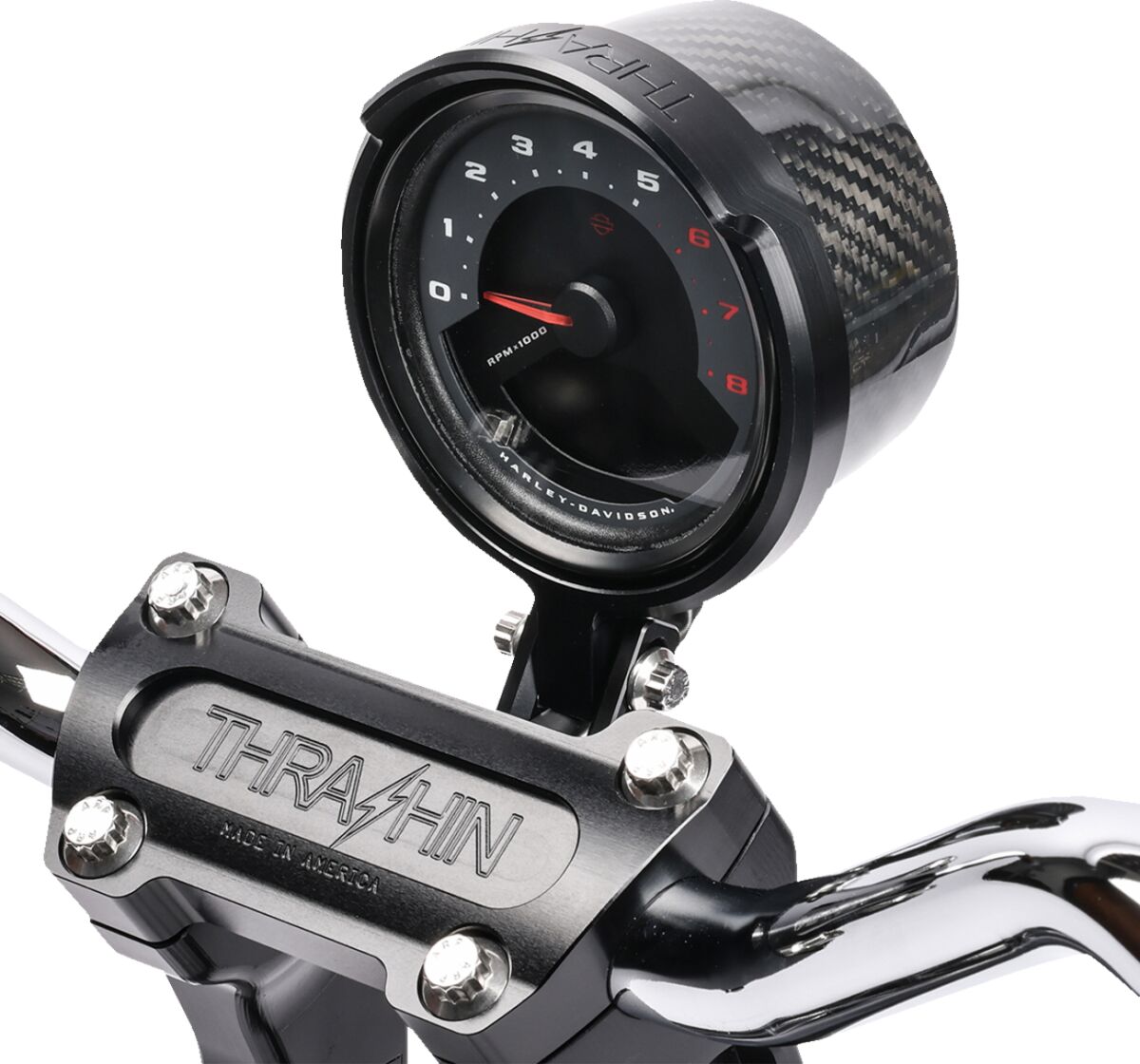 THRASHIN SUPPLY TSC-2710-1 Kit di riposizionamento strumentazione Harley Davidson	FXLRS 1923 ABS Softail Low Rider S 117 H.O. 20>26