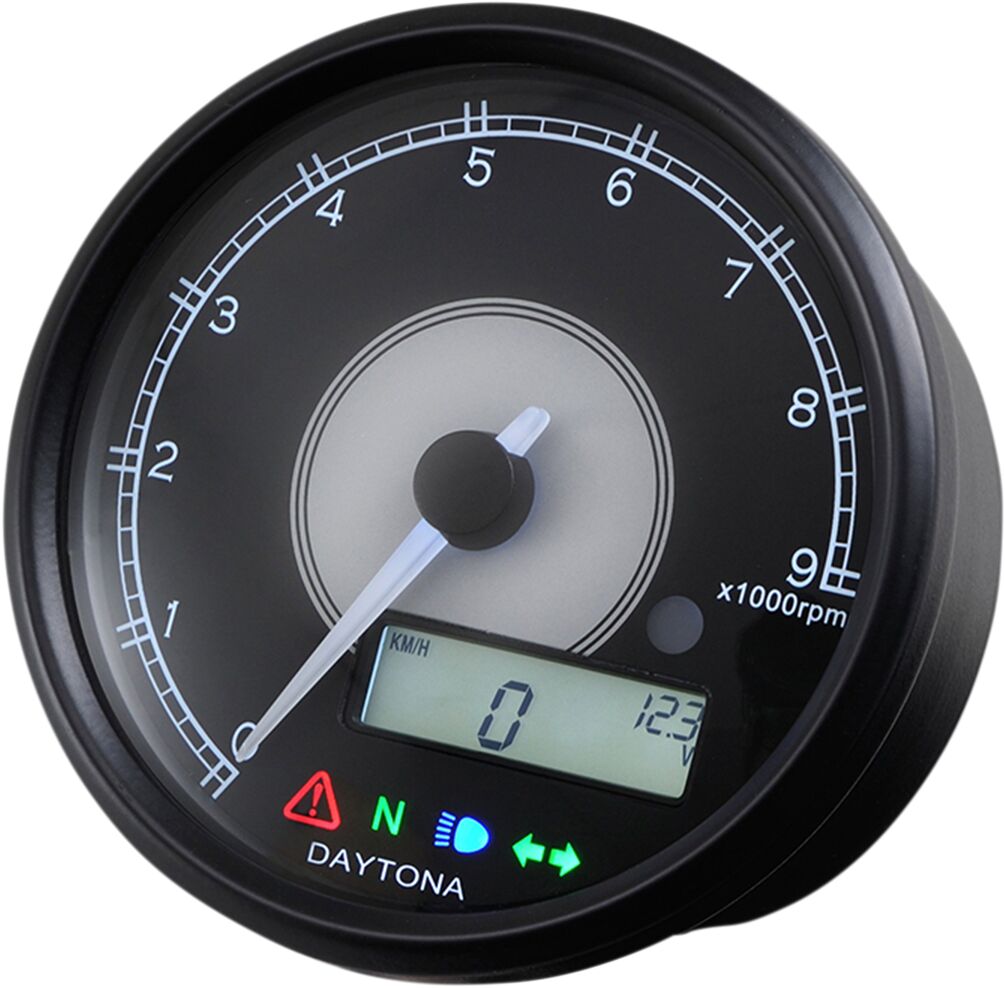 DAYTONA 87792 STRUMENTAZIONE CONTAGIRI NERO KAWASAKI HONDA BMW