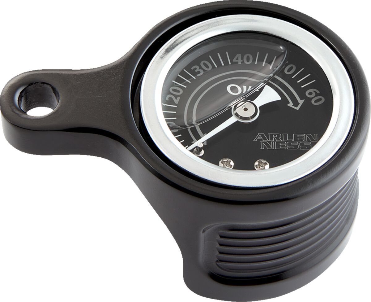 ARLEN NESS 610-101 Manometro pressione olio Method BLACK Harley Davidson FXLRS 1923 ABS Softail Low Rider S 117 17>24