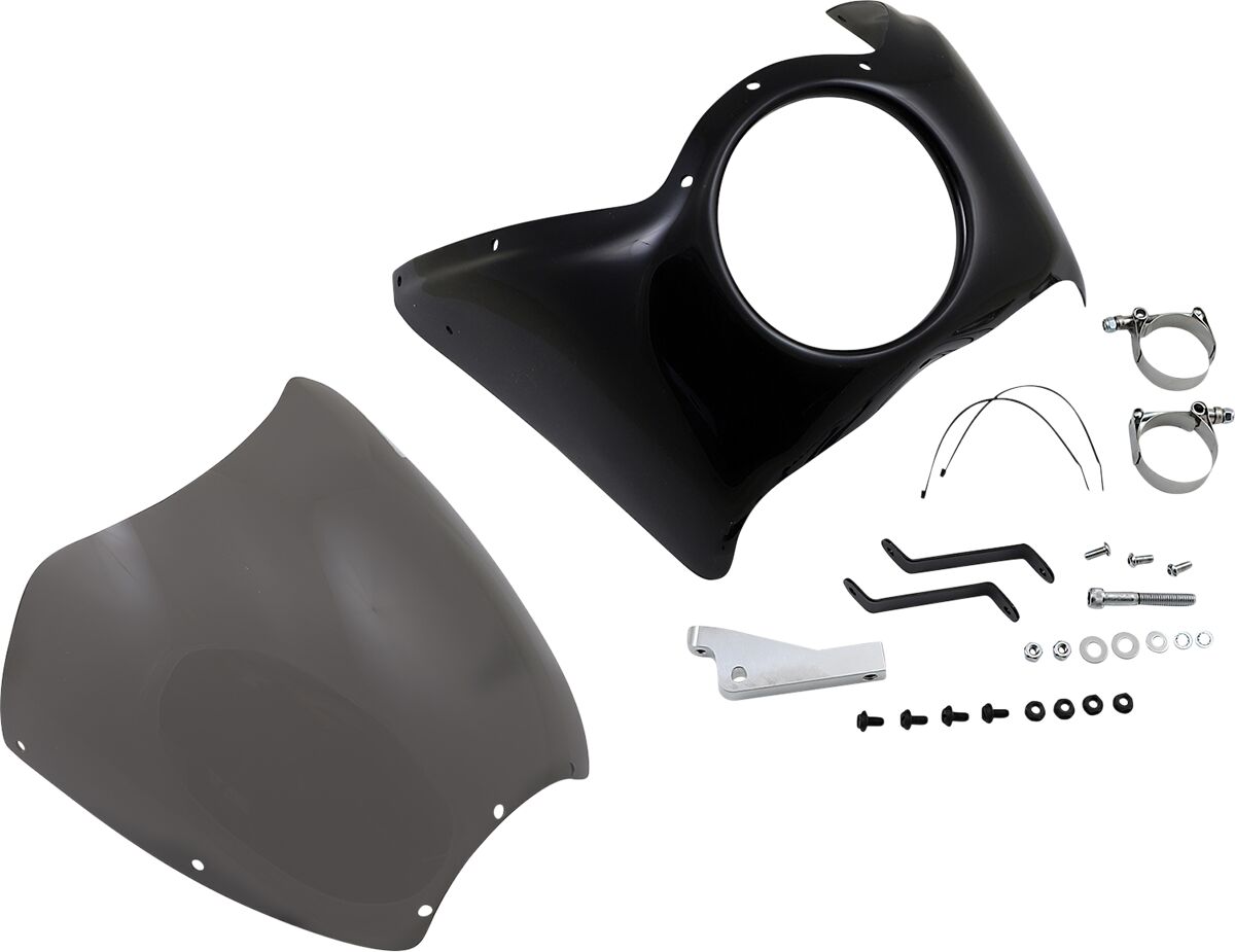 ARLEN NESS 06-033 Carenatura a installazione rapida NERO LUCIDO HARLEY DAVIDSON FXD 06>17