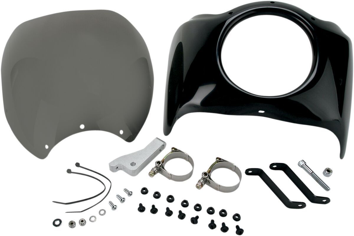 ARLEN NESS 06-035 Carenatura a installazione rapida NERO OPACO HARLEY DAVIDSON FXD 06>17