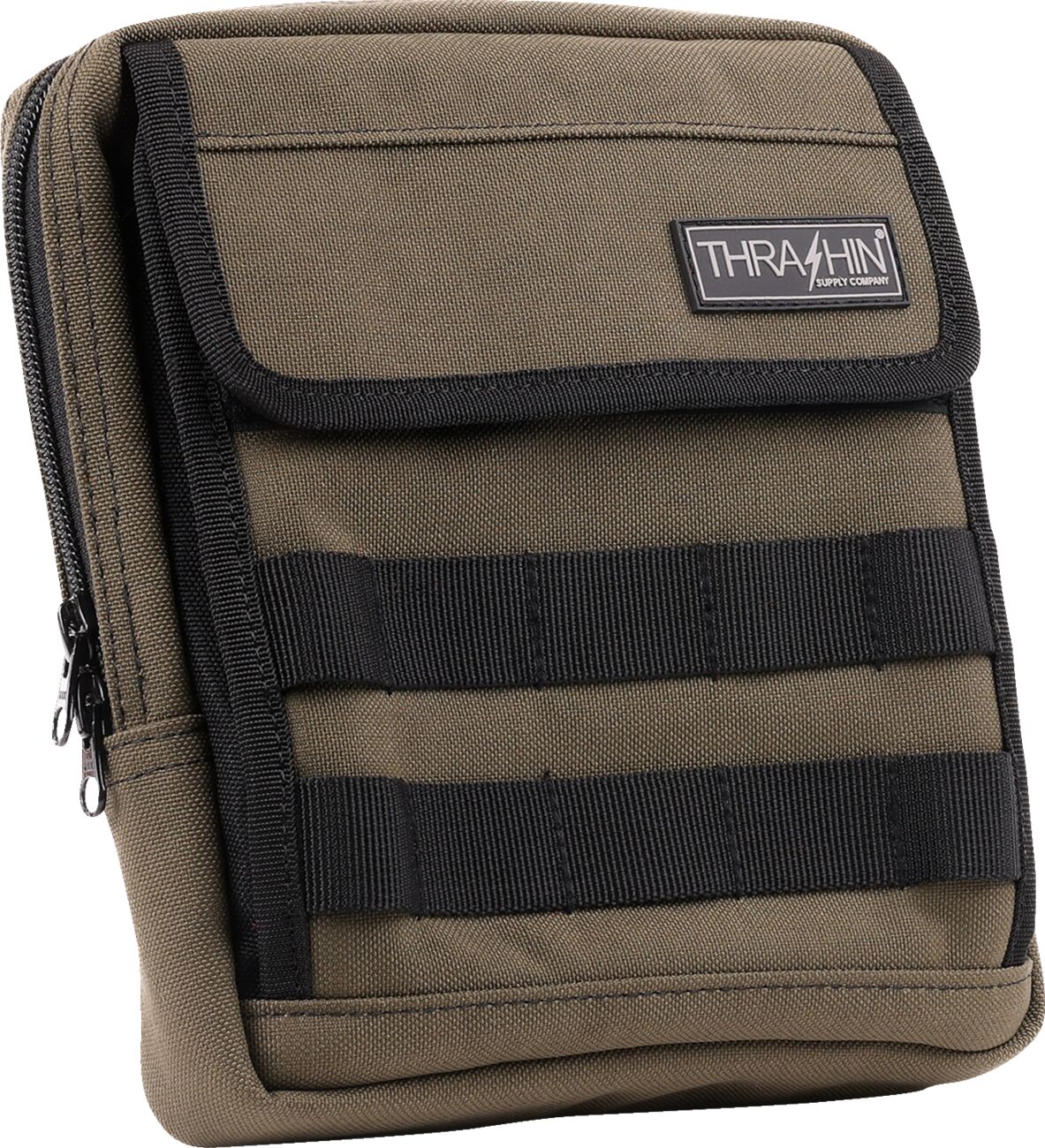 THRASHIN SUPPLY THB-0031 Borsa manubrio Slim VERDE APRILIA SUZUKI YAMAHA