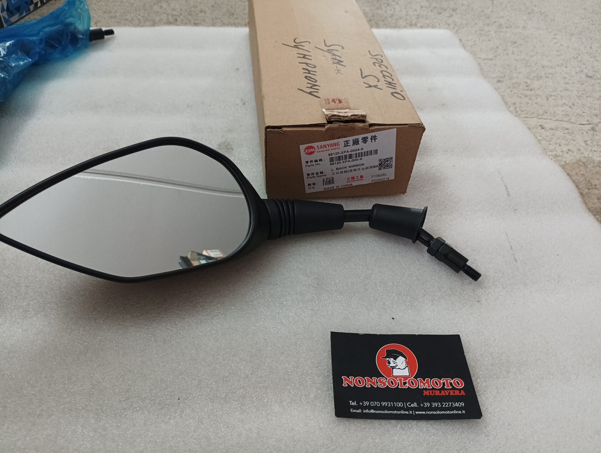 SPECCHIETTO SX SYM SYMPHONY 88120XPA0004K