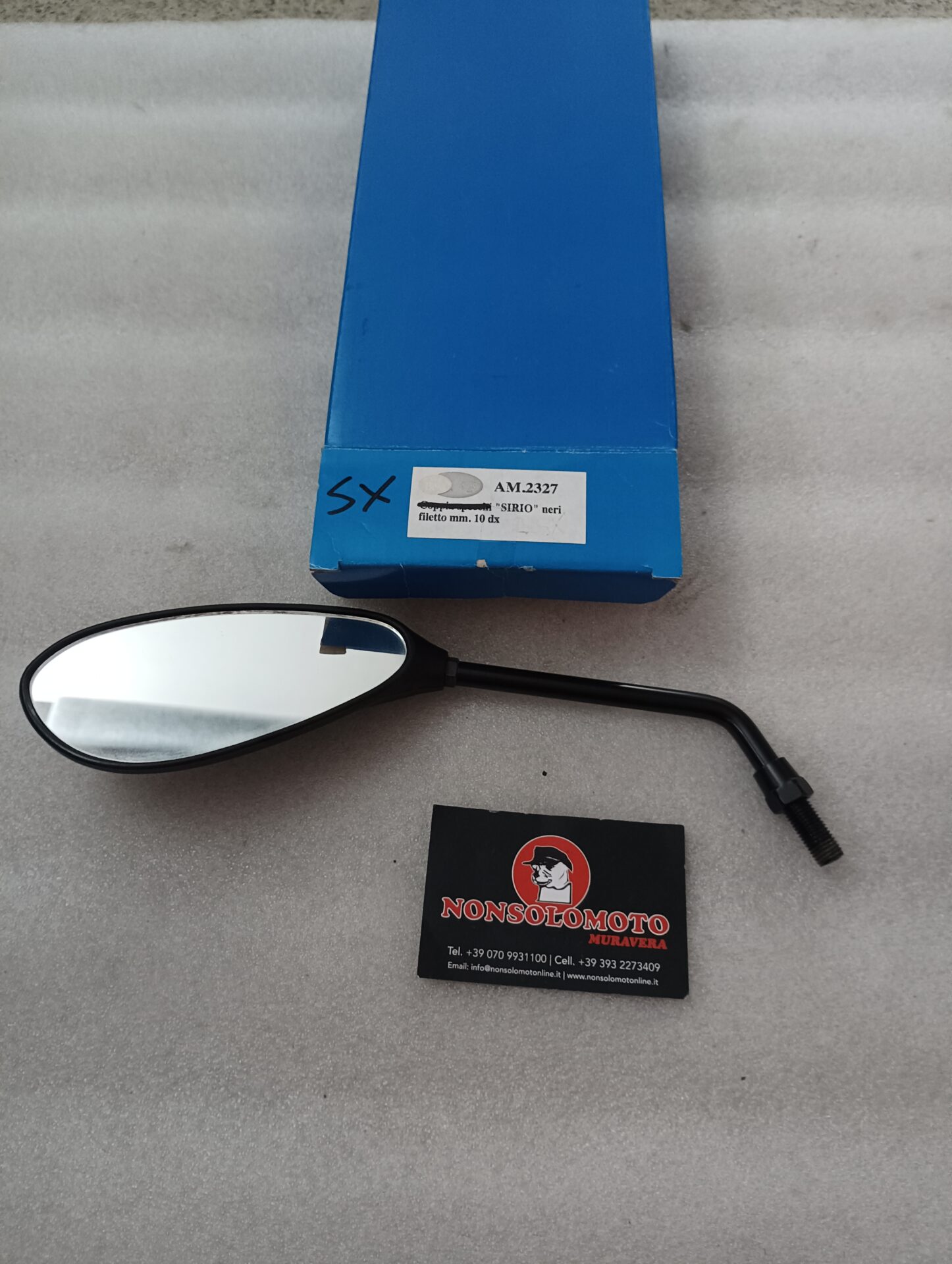 SPECCHIETTO UNIVERSALE SX MOTO SCOOTER