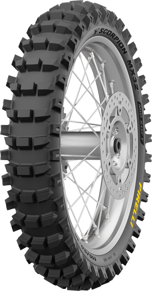 PIRELLI Pneumatico Scorpion MX32 Mid Soft 110/90-19 NHS 62M
