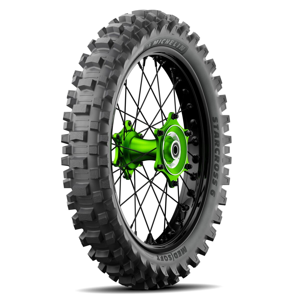 MICHELIN Pneumatico Starcross 6 Medium Soft 120/80-19 63M NHS