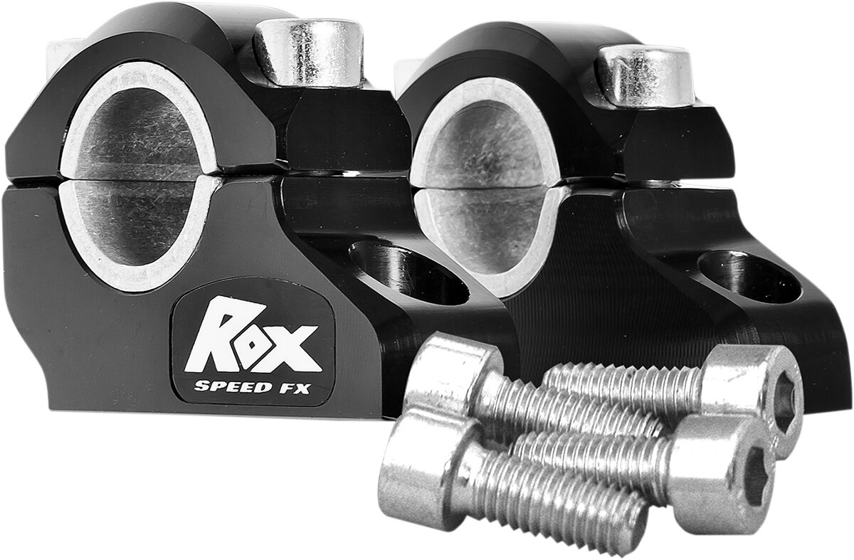 ROX SPEED FX 3R-B12POEK Rialzi manubrio Pro-Offset Elite Block (rialzo 25,4 mm) NERO YAMAHA YFM 700 RSE 07 > 25