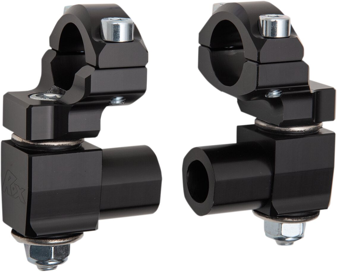 ROX SPEED FX 1R-AV2PPK Rialzi Manubrio Pivotanti Antivibrazione 2″ (rialzo 50,8 mm) NERO