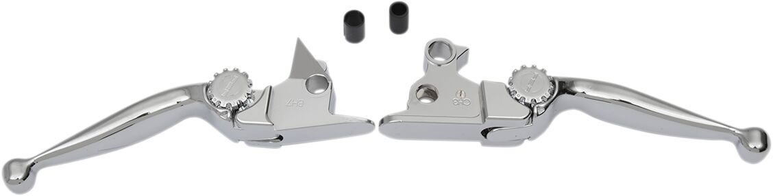 PSR 12-00606-20 Set leve regolabili Journey CROMO Harley Davidson FXST 1750 ABS Softail Standard 15>22