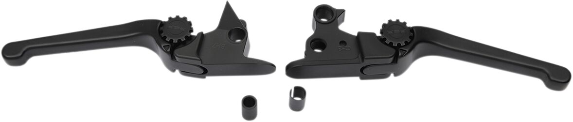 PSR 12-00656-22 Set leve regolabili Anthem BLACK Harley Davidson FXST 1750 ABS Softail Standard 15>22