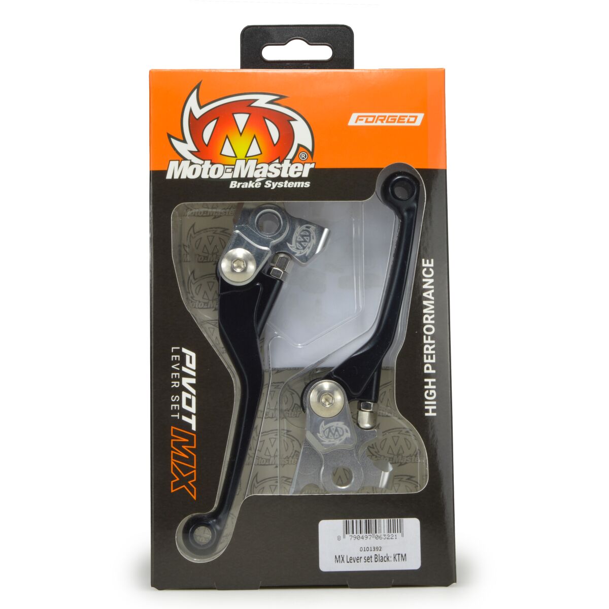 MOTO MASTER 101362 COPPIA LEVA FRENO FRIZIONE PIVOT NERO KAWASAKI KX 250 21 > 24