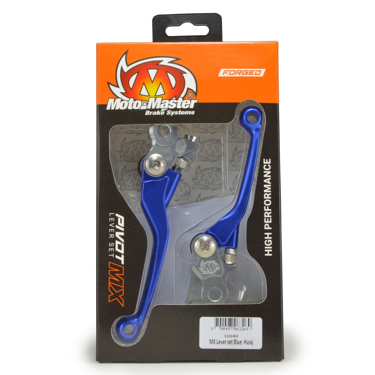 MOTO MASTER 101384 COPPIA LEVA FRENO FRIZIONE PIVOT BLU YAMAHA YZ 450 FX 19 > 26