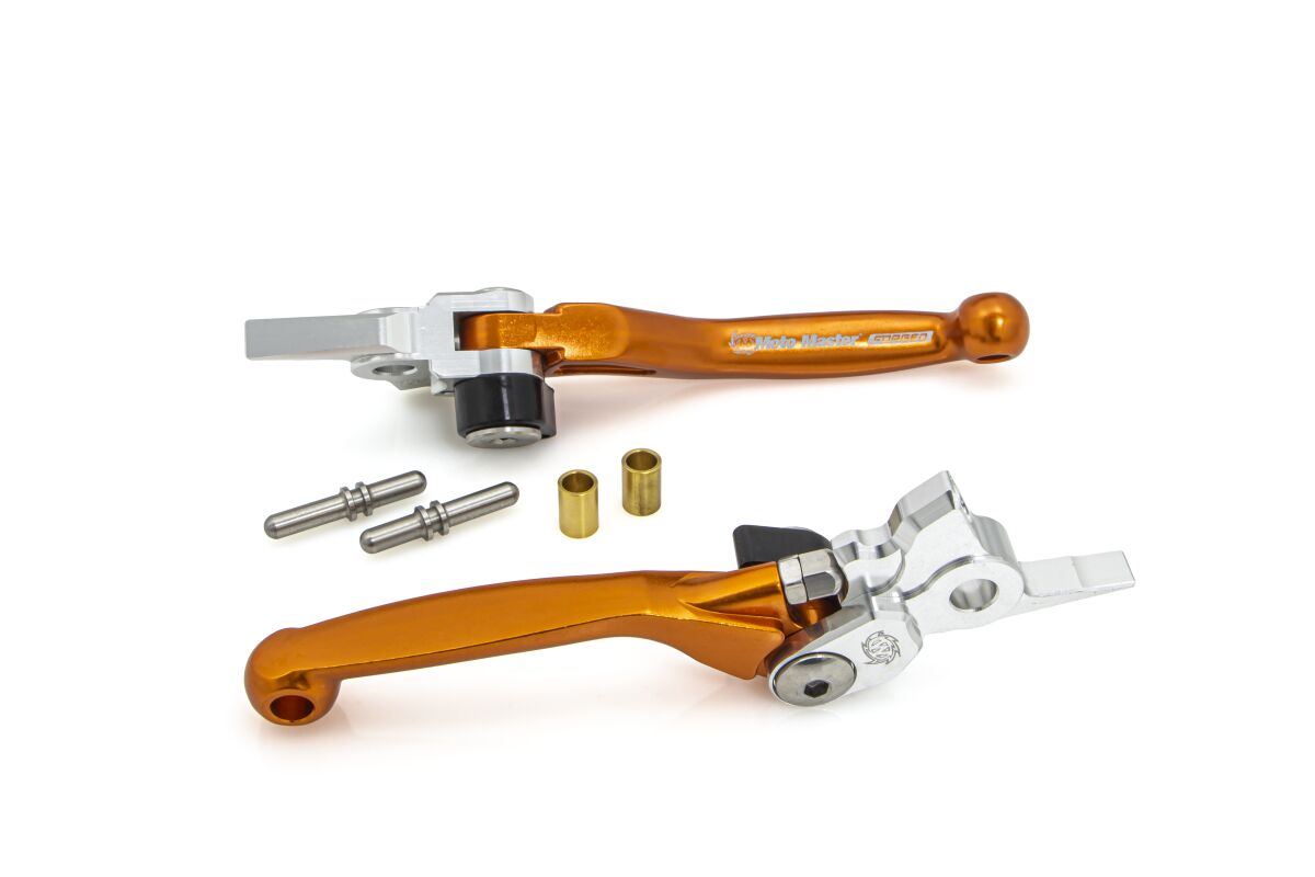MOTO MASTER 101855 COPPIA LEVA FRENO FRIZIONE PIVOT ARANCIONE  KTM SX 65 14 > 26