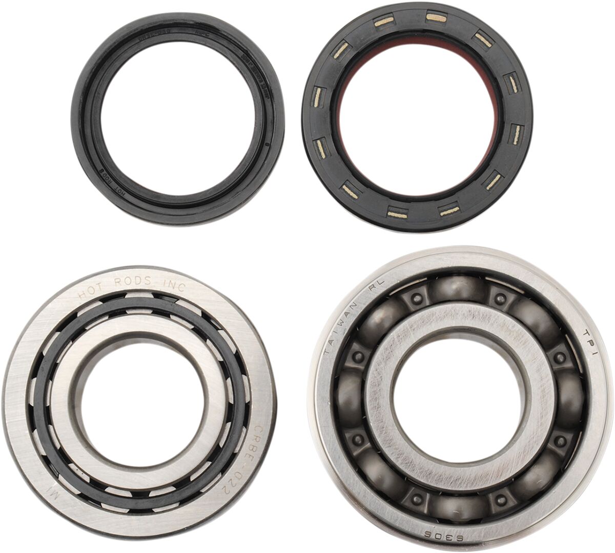 HOT RODS K019 KIT CUSCINETTI E PARAOLI ALBERO MOTORE HONDA CRF 450 R 2002>2011