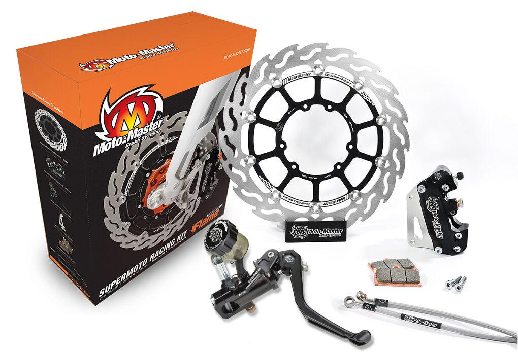 MOTO MASTER 313034R KIT IMPIANTO FRENANTE ANTERIORE SUPERMOTO FLAME 320 mm GAS GAS EC 300 21 > 26