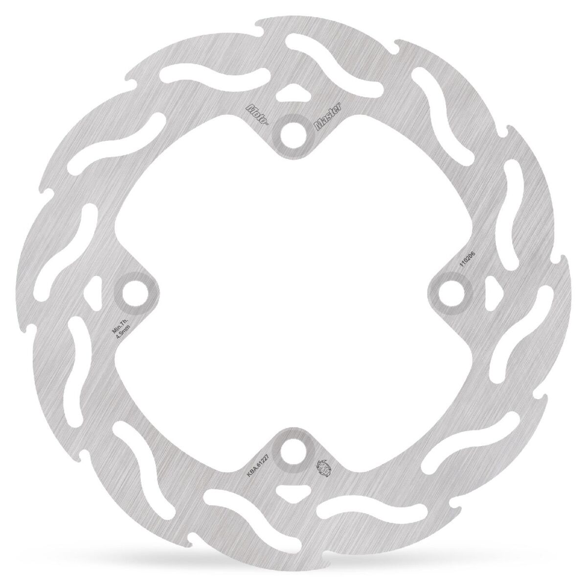 MOTO MASTER 110206 DISCO FRENO POSTERIORE FLAME 220 mm HONDA CRF 300 L ABS 21 > 26