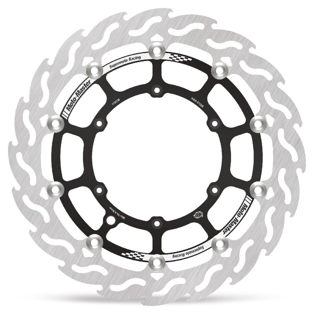 MOTO MASTER 112238 DISCO FRENO ANTERIORE FLOTTANTE SUPERMOTO FLAME 320 mm KTM	XC-W 150 TPI 21 > 26