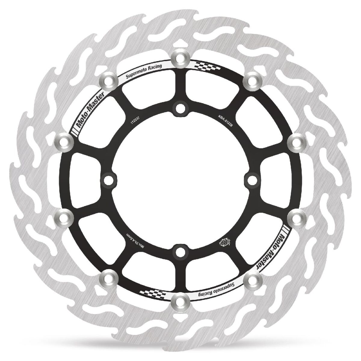 MOTO MASTER 112237 DISCO FRENO ANTERIORE FLOTTANTE SUPERMOTO FLAME 320 mm SUZUKI RM-Z 250 07 > 26