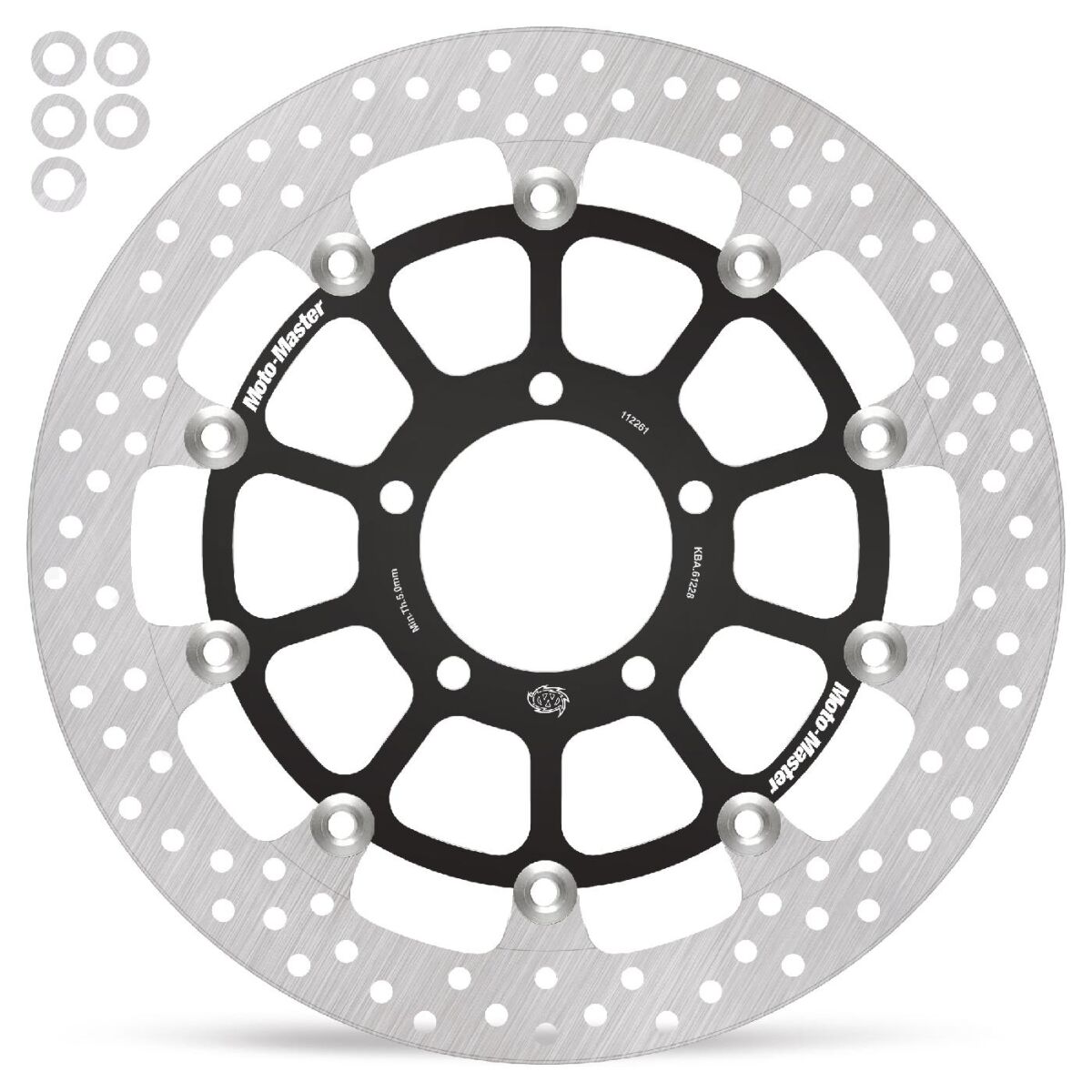 MOTO MASTER 112261 DISCO FRENO ANTERIORE FLOTTANTE RACING HALO 330 mm KAWASAKI ZX-10 R 1000 ABS 17 > 25