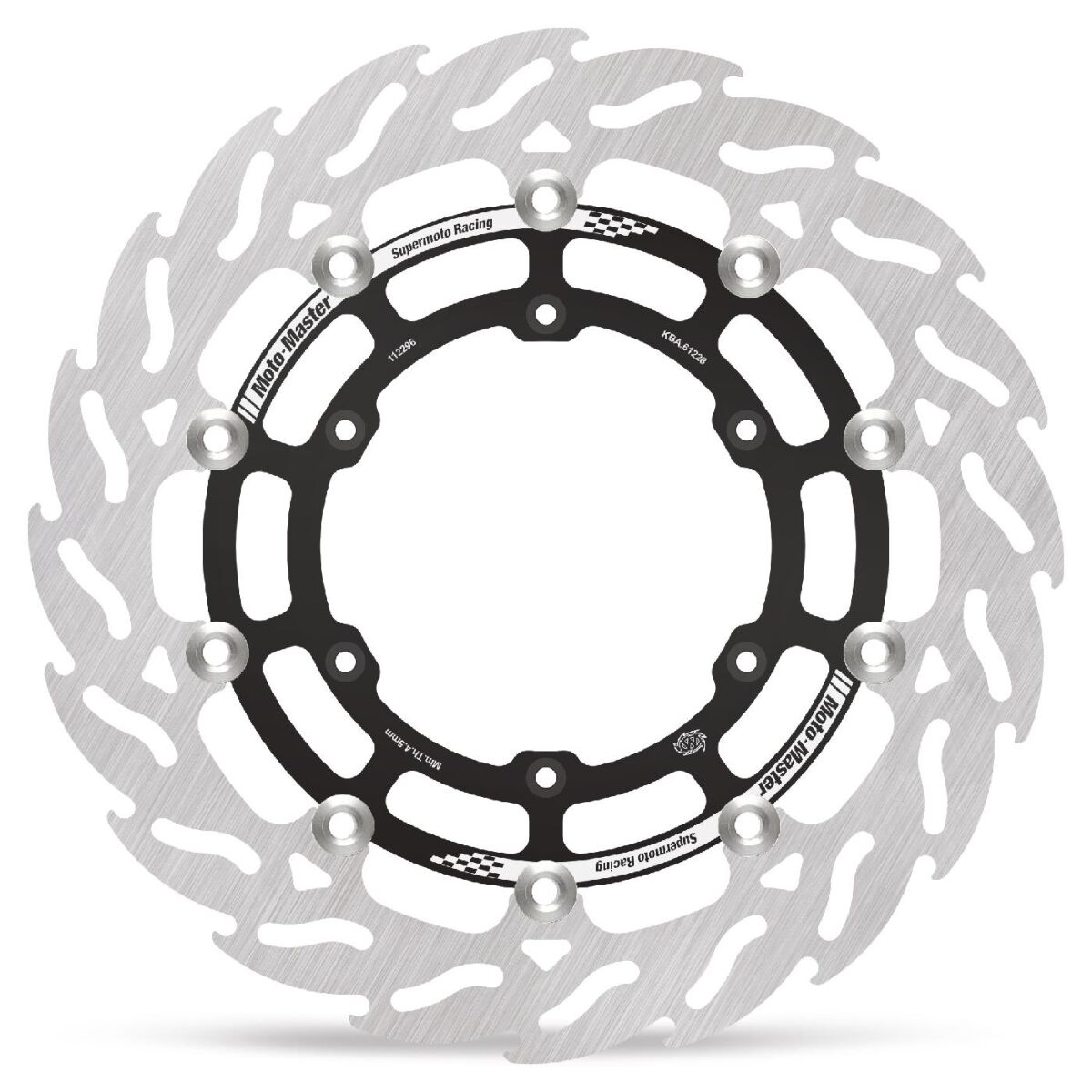 MOTO MASTER 112296 DISCO FRENO ANTERIORE FLOTTANTE RACING FLAME 300 mm YAMAHA YZ 250 FX 15 > 24