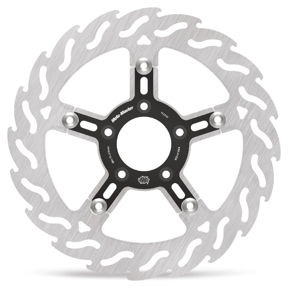MOTO MASTER 112312 DISCO FRENO ANTERIORE FLOTTANTE CUSTOM FLAME 292 mm Harley Davidson FXLRS 1923 ABS 22 > 24