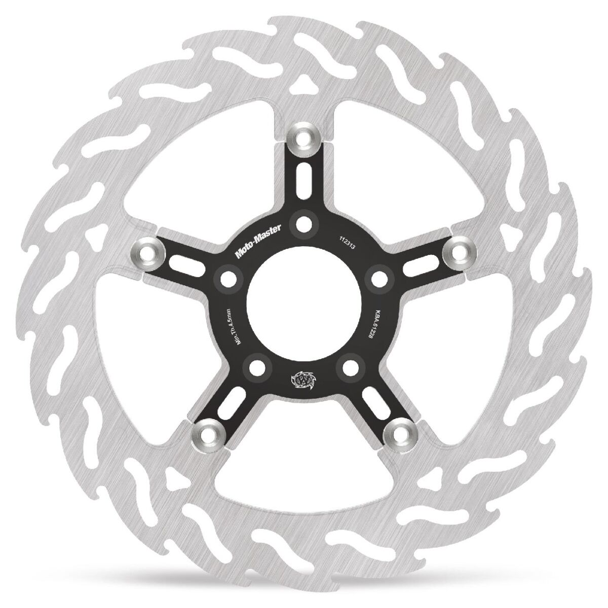 MOTO MASTER 112313 DISCO FRENO ANTERIORE FLOTTANTE CUSTOM FLAME 292 mm Harley Davidson FXLRS 1923 ABS 22 > 24