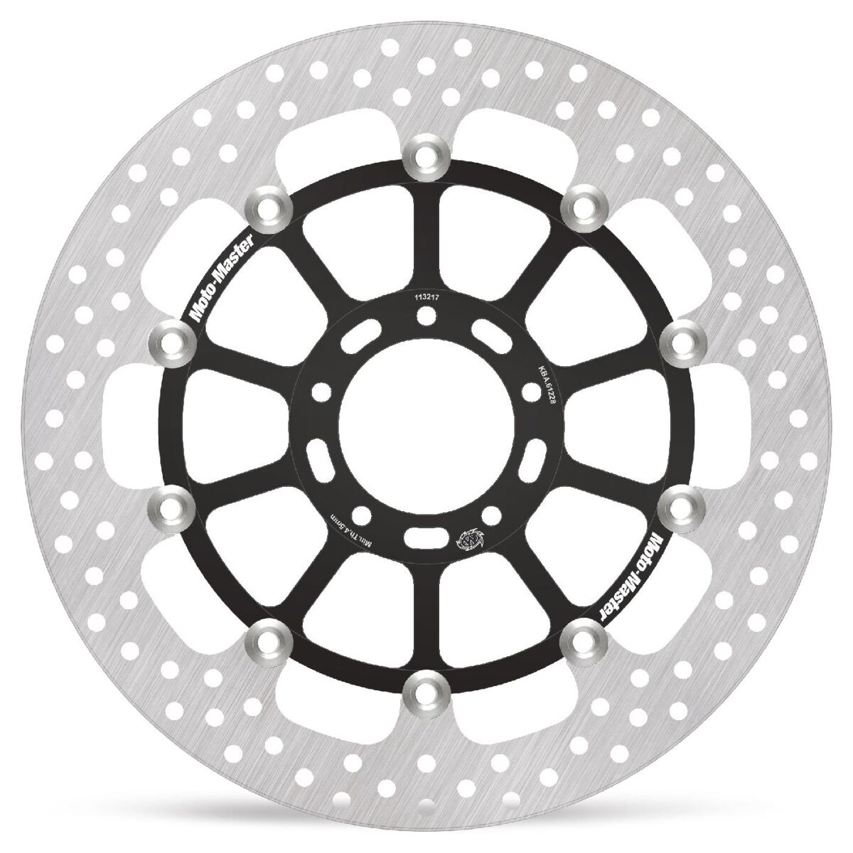 MOTO MASTER 113217 DISCO FRENO ANTERIORE FLOTTANTE HALO 330 mm DUCATI MULTISTRADA V4 1200 ABS 21 > 24