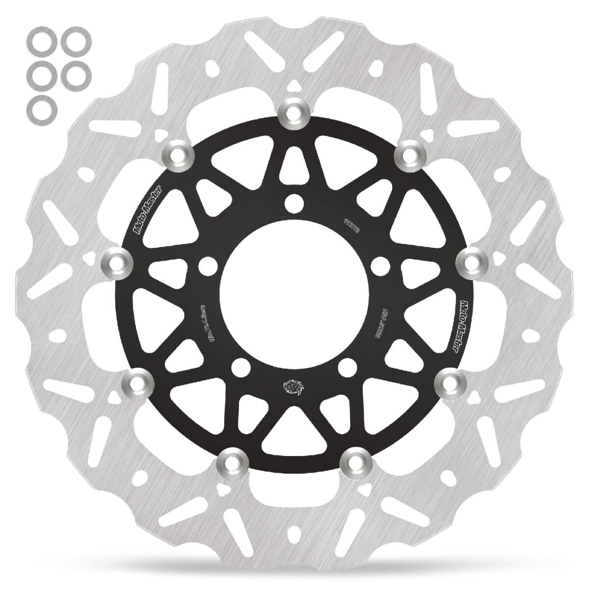 MOTO MASTER 112372 DISCO FRENO ANTERIORE FLOTTANTE NITRO 310 mm TRIUMPH BONNEVILLE 1200 T120 ABS 16 > 24