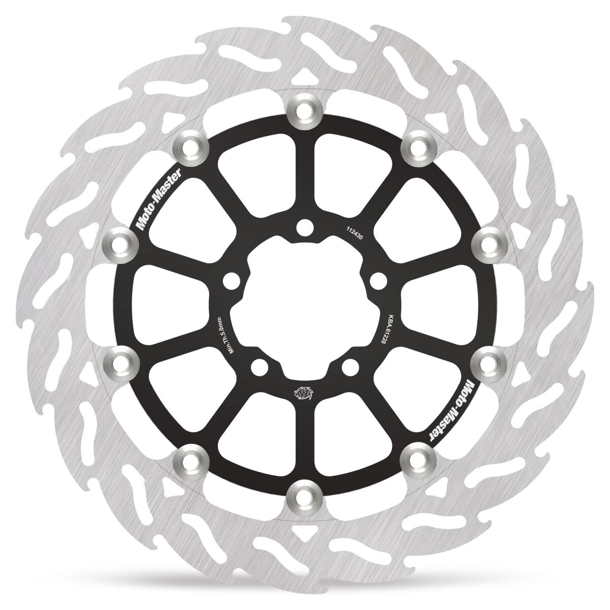 MOTO MASTER 112430 DISCO FRENO ANTERIORE FLOTTANTE ALLUMINIO FLAME 300 mm KTM DUKE 990 ABS 24 > 24