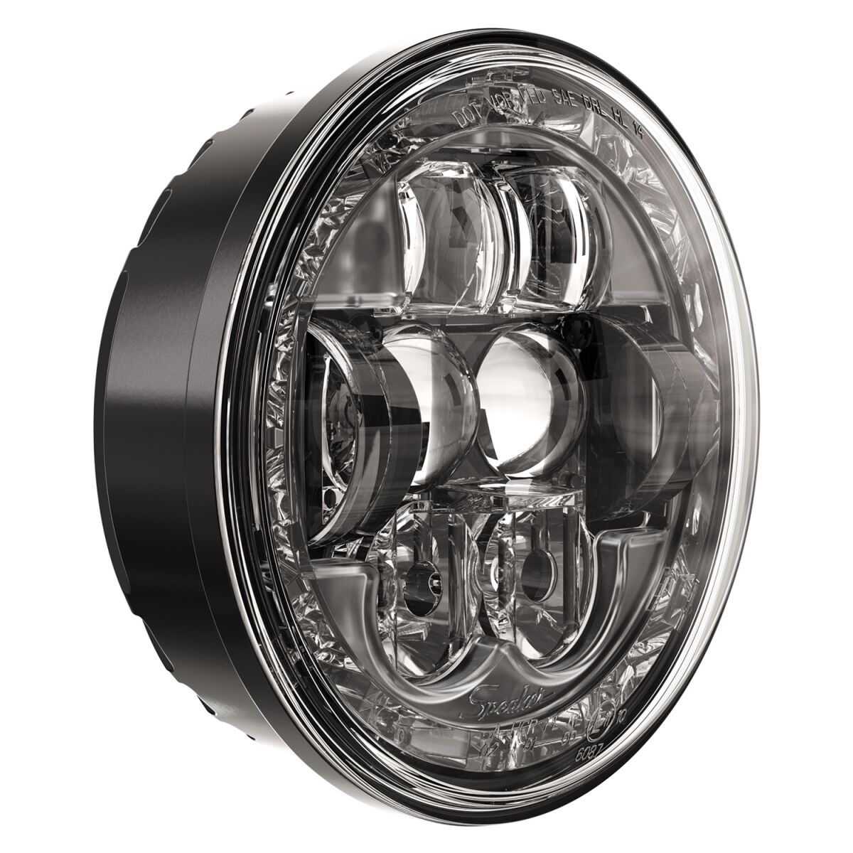 JW SPEAKER 0551631 Faro LED Harley Davidson FLSTSB 1584 Cross Bones Springer 2005>2011