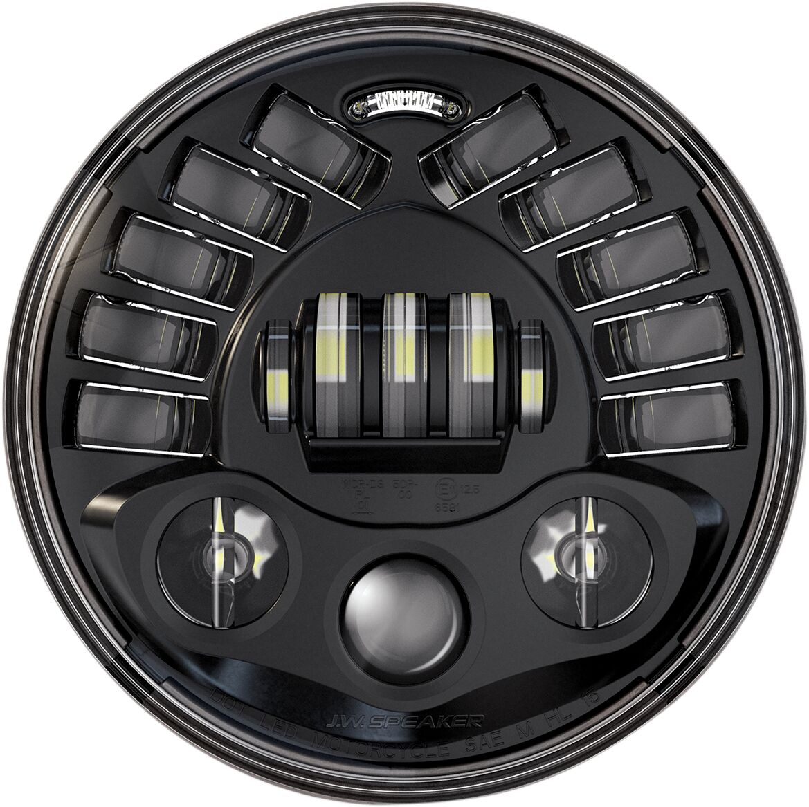 JW SPEAKER 0555011 Faro LED Adaptive 2 da 7″ MOTO STRADA QUAD