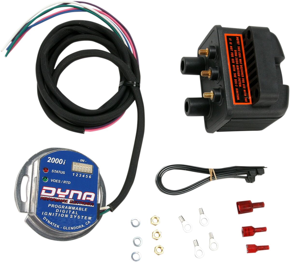 DYNATEK HD D2KI-5P Kit Accensione Elettronica Programmabile 2000I PC Harley Davidson FL 1200 1970>1977
