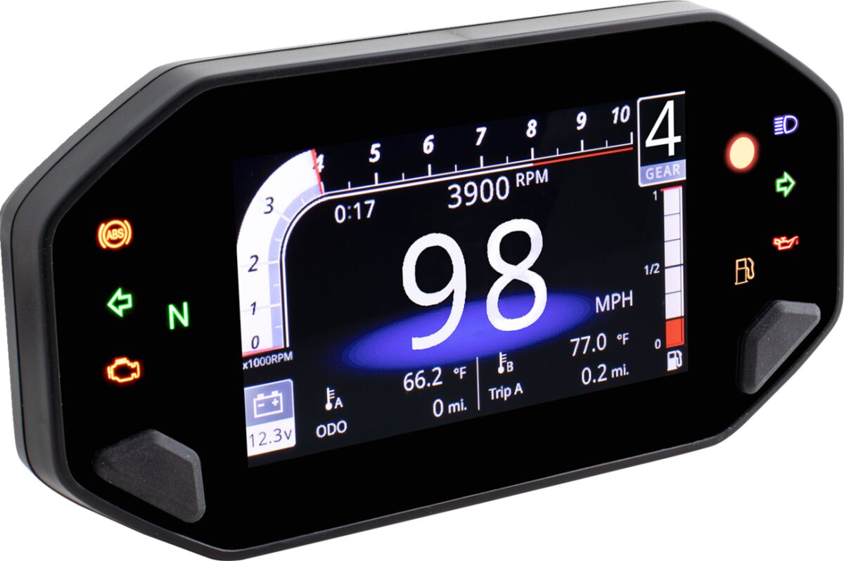 KOSO BA081010 RX-4 STRUMENTAZIONE Tachimetro contagiri multifunzione MOTO QUAD STRADA TOURING