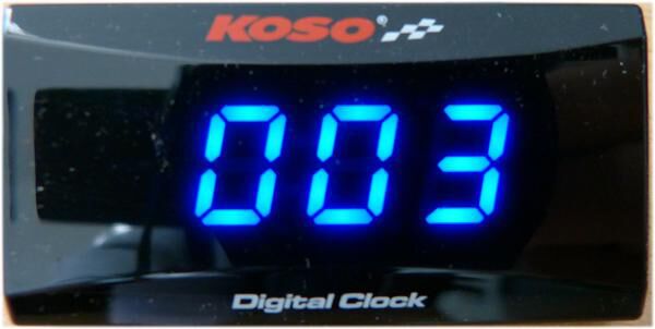 KOSO BA024B20 Orologio Super Slim Line MOTO SCOOTER QUAD