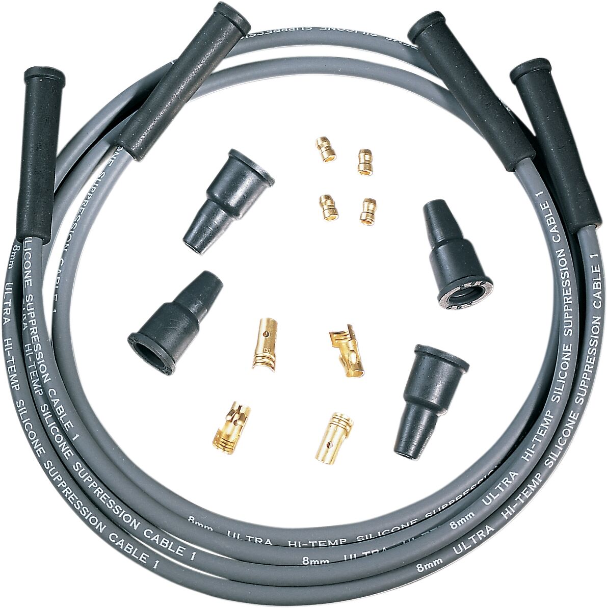 DYNATEK DW-800 Kit cavi candela con soppressione interferenze  8 mm universale HARLEY DAVIDSON HONDA SUZUKI YAMAHA