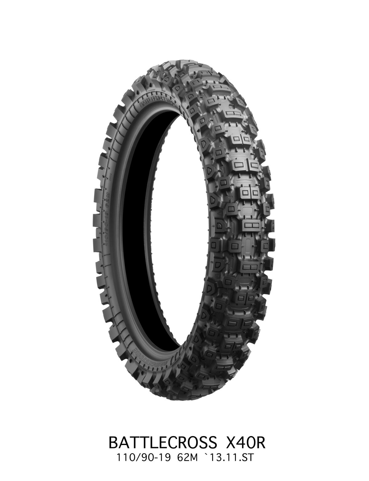 BRIDGESTONE PNEUMATICO Battlecross X40R HARD 110/90-19 62M TT NHS